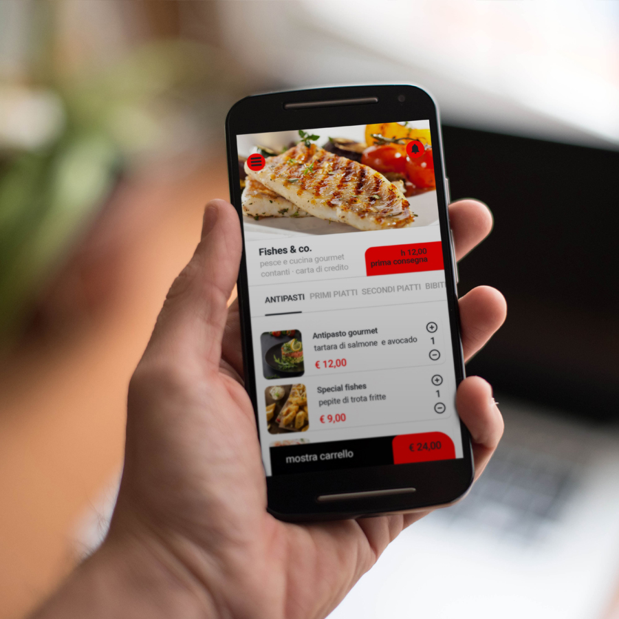 UX/UI Design per Foodtinni